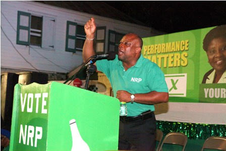 Hensley Daniel during local election (FILE PHOTO)