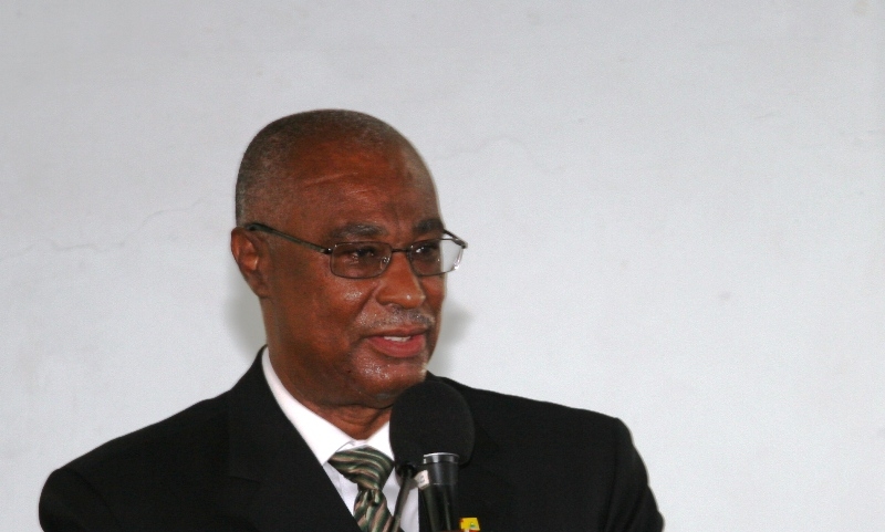 Premier of Nevis, Hon. Joseph Parry (Photo by Peter Ngunjiri)