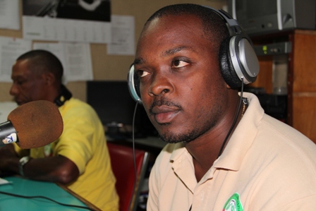 Agriculture Supervisor at the Department of Agriculture on Nevis Mr. Randy Elliott