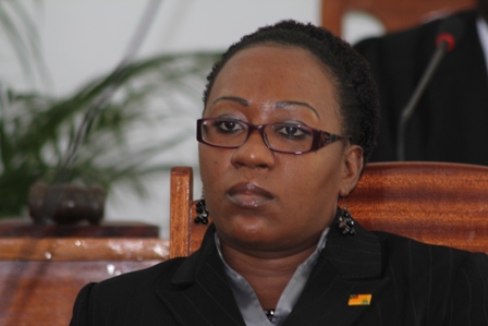 Clerk of the Nevis Island Assembly Ms. Shemica Maloney