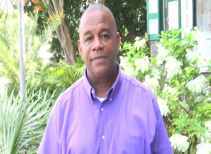 Permanent Secretary in the Ministry of Agriculture Eric Evelyn speaking to the Department of Information on Nevis on October 03, 2014