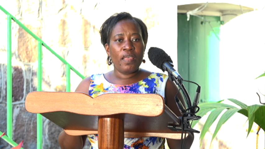 Director of Community Development on Nevis Janette Nisbett-Meloney