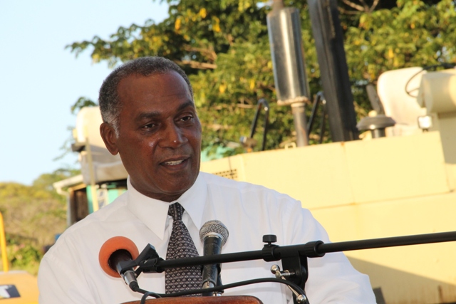 Premier of Nevis Hon. Vance Amory