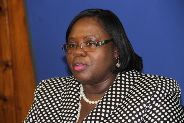 Minister of Youth and Sports on Nevis Hon. Hazel Brandy-Williams