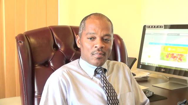 Gary Pemberton, Hospital Administrator at the Alexandra Hospital on Nevis