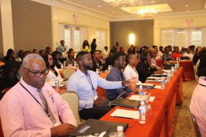 Nevis Premier Brantley addresses service providers