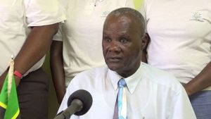 Hon. Farrel Smithen, President of the Nevis Island Assembly