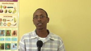 Mr. Quincy Bart, Senior Quarantine Officer at the Department of Agriculture in Nevis