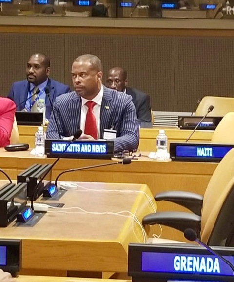 St. Kitts and Nevis Foreign Minister Hon. Mark Brantley