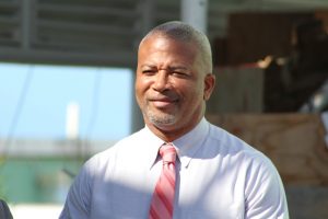 Hon. Spencer Brand, Minister of Communications and Works in the Nevis Island Administration