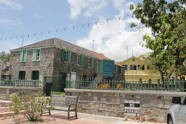 The Nevis Island Assembly on Samuel Hunkins Drive in Charlestown