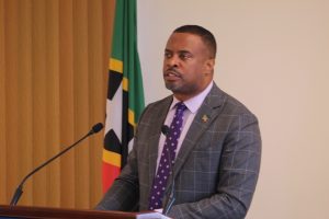 Hon. Mark Brantley, Premier of Nevis and Minister of Finance