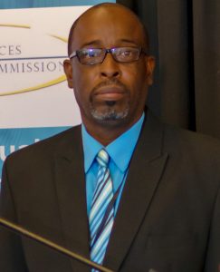 Mr. Conrad Smithen, Moderator of the 14th Annual AML/CFT Conference on March 11, 2019 at the Four Seasons Resort Nevis.