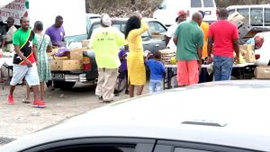 More patrons at a previous Farmers Market at the top of Government Road organised by the Department of Agriculture on Nevis 