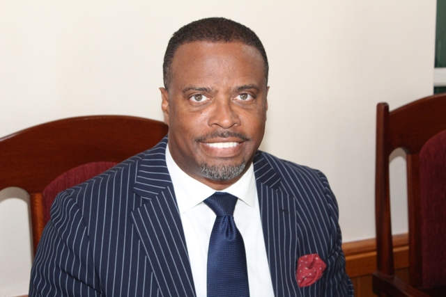 Hon. Mark Brantley, Premier of Nevis and Minister of Finance in the Nevis Island Administration at a sitting of the Nevis Island Assembly (file photo)