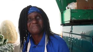 Mrs. Emontine Thompson award winning farmer on February 24, 2020