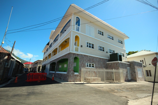 The new Treasury and Inland Revenue Department Building Complex in Charlestown on January 30, 2020