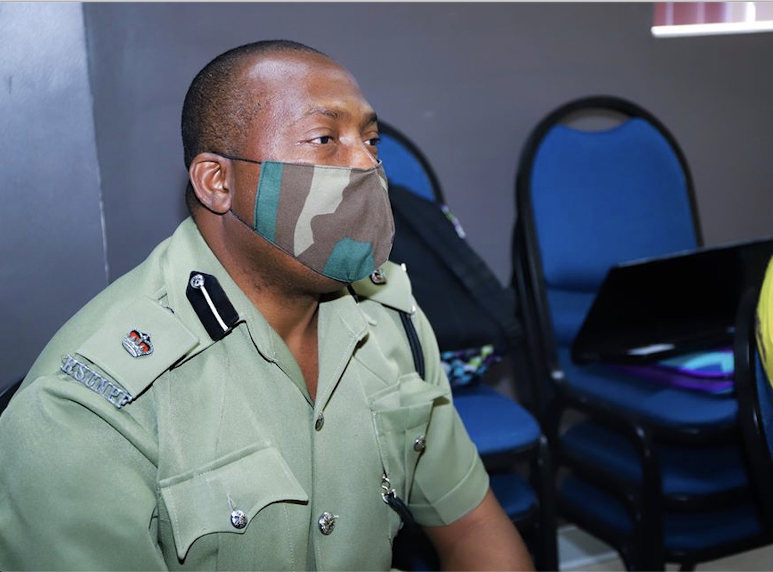 Superintendent Lyndon David, Commander of the Royal St. Christopher and Nevis Police Force (RSCNPF) Nevis Division (file photo)