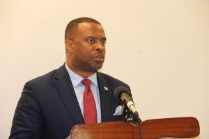 Hon. Mark Brantley, Premier of Nevis and Minister of Finance (file photo)