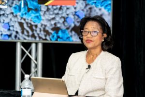 Dr. Hazel Laws, Chief Medical Officer in St. Kitts and Nevis (file photo)
