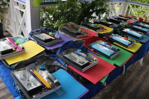 School supplies donated to 16 students by the CCM Women’s Arm on November 11, 2020 as part of its week of activities