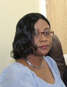 Mrs. Joan Browne, Principal Assistant Secretary in the Ministry of Finance in the Nevis Island Administration
