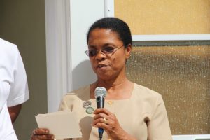 Nurse Jenevie Daniel, assigned to the Nevis Eye Care Programme (file photo)