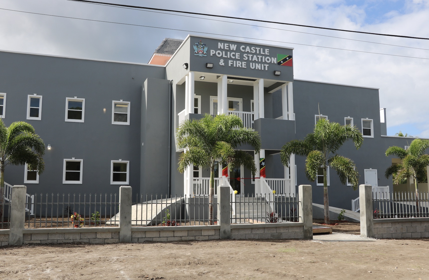 Newly constructed multimillion-dollar New Castle Police Station and Fire Unit officially commissioned on December 03, 2020