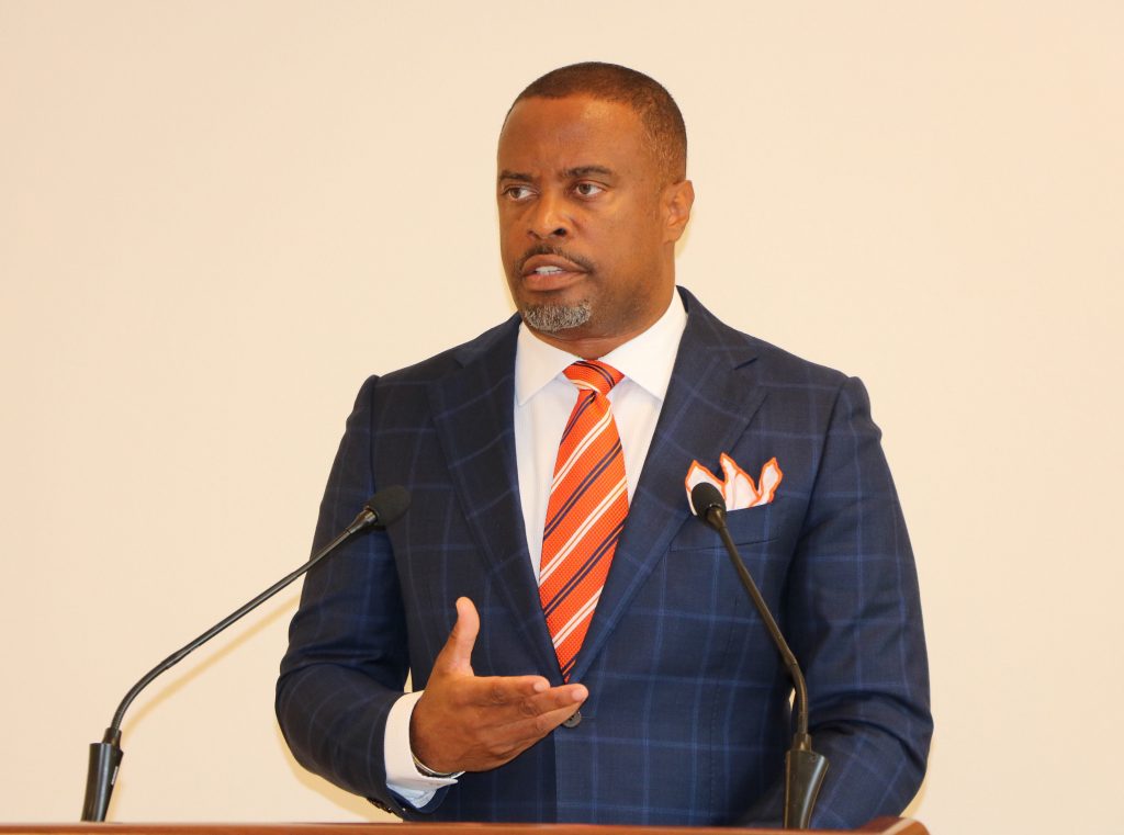 Hon. Mark Brantley, Premier of Nevis and Minister of Finance in the Nevis Island Administration (file photo)