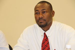 Mr. Brian Dyer, Director at the Nevis Disaster Management Department (NDMD) and Co-Chair of the Nevis COVID-19 Task Force (file photo)