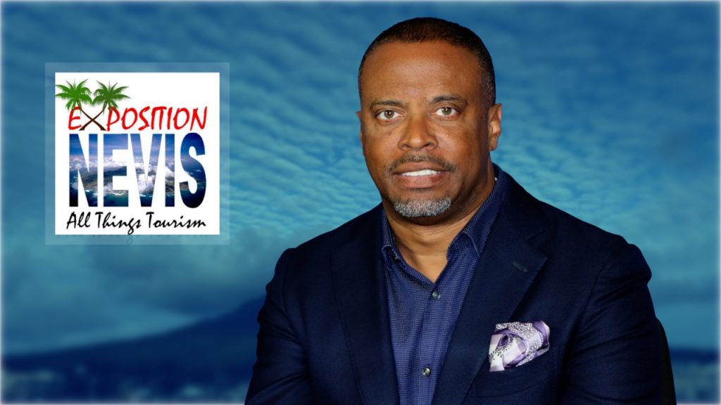 Hon. Mark Brantley, Premier of Nevis and Minister of Tourism launching Exposition Nevis 2021