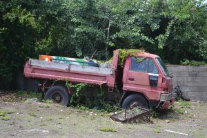 A derelict vehicle in Newcastle (file photo)