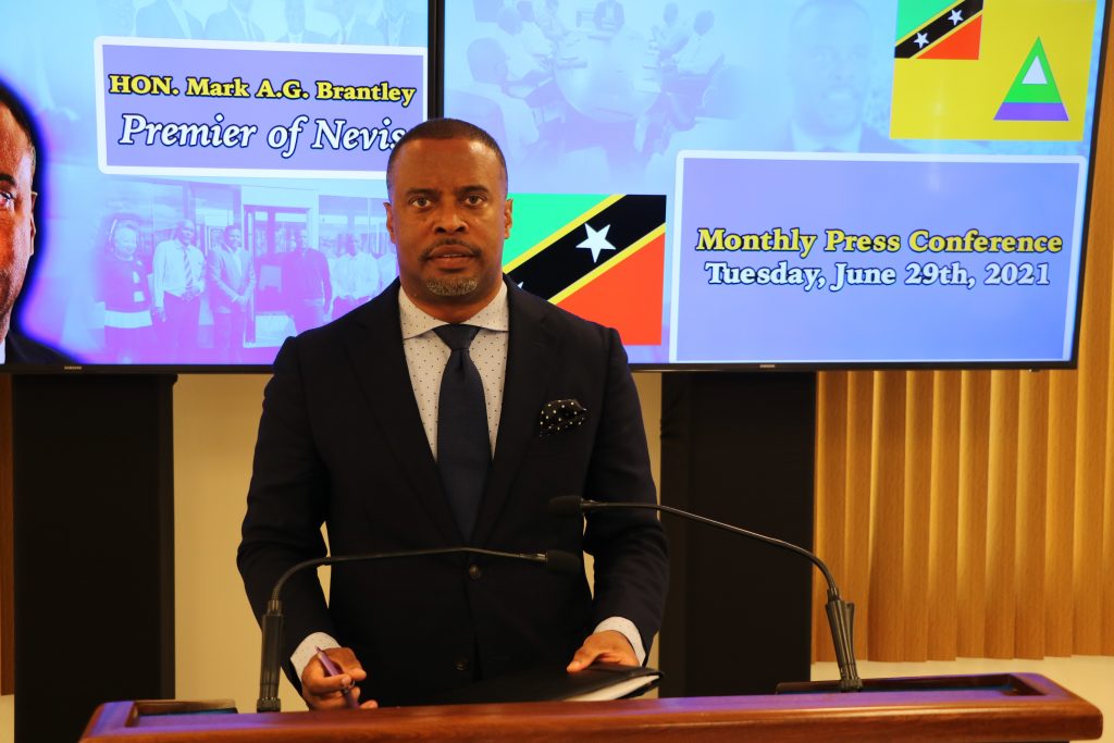 Hon. Mark Brantley, Premier of Nevis (file photo)
