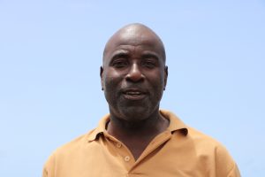 Mr. Stephen “Mackie” Moore, President of the Indian Castle Fisherfolk Association at Indian Castle Bay on August 11, 2021