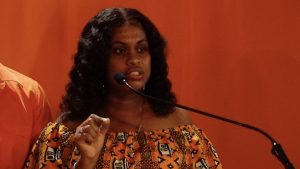 Ms. Latoya Jeffers, Assistant Secretary in the Ministry of Health and Gender Affairs