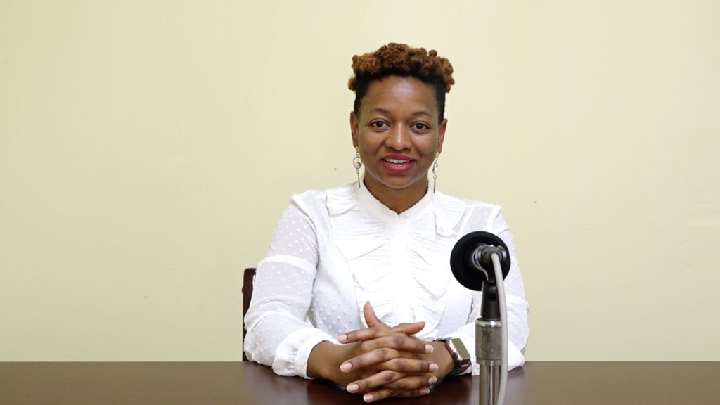 Ms. Shevanee Nisbett, Senior Health Educator in the Nevis Health Promotion Unit