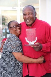 Mr. John Parris, Patron of the Department of Agriculture’s 2022 Open Day, and his wife