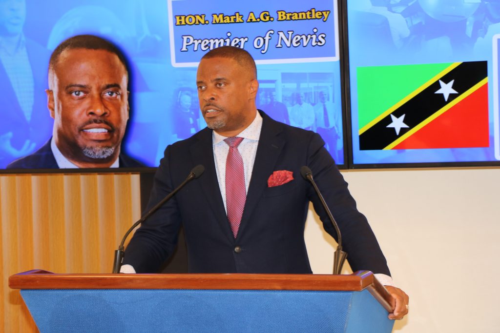 Hon. Mark Brantley, Premier of Nevis (file photo)