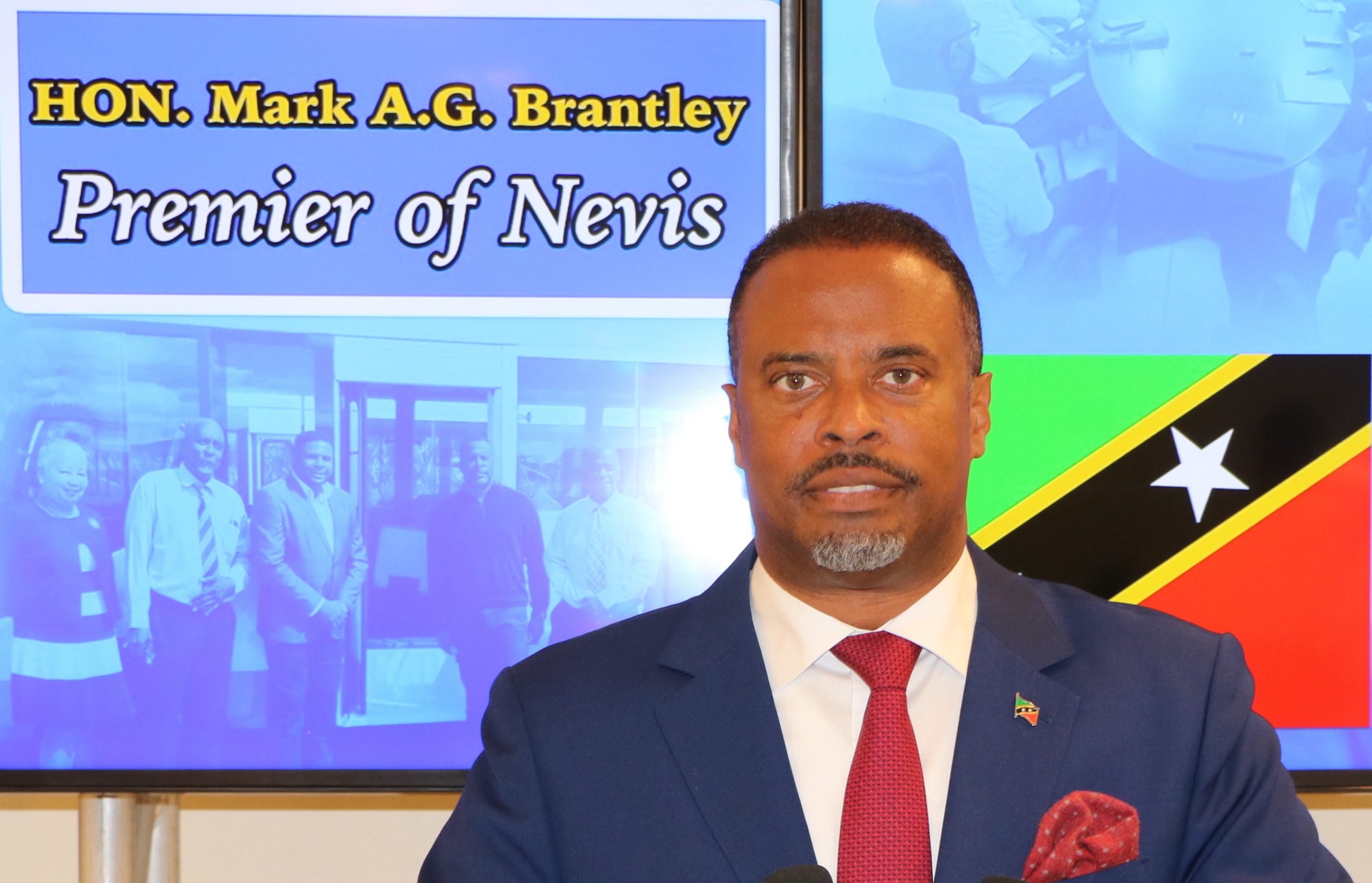 Hon. Mark Brantley, Premier of Nevis (file photo)