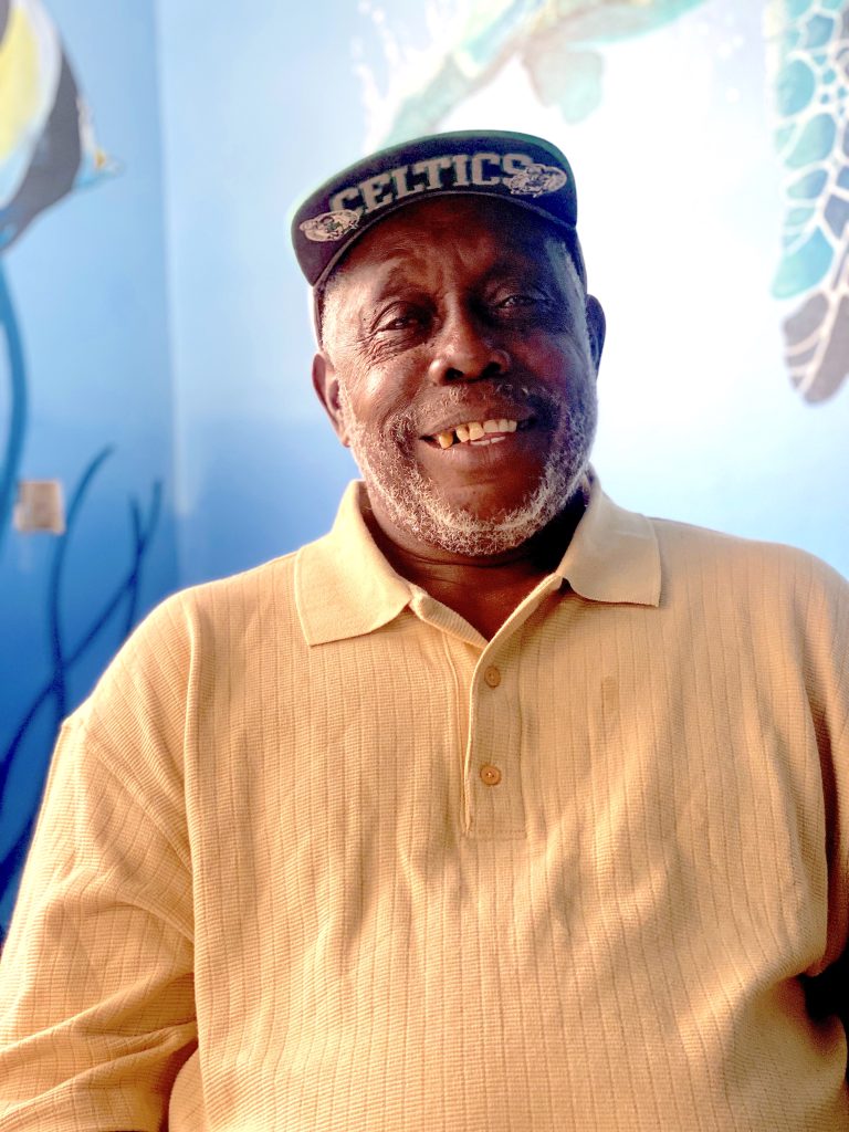 Mr. Collin Huggins of Bath Village, the patron for the first Agri- Expo on Nevis, a two-day event at the Elquemedo T. Willett Park in Charlestown from March 30-31, 2023 (photo provided by the Dept. of Agriculture)