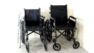 Some of the equipment in a gift package presented to the Ministry of Health for the Alexandra Hospital from the Nevisian Association of Washington DC on April 06, 2023